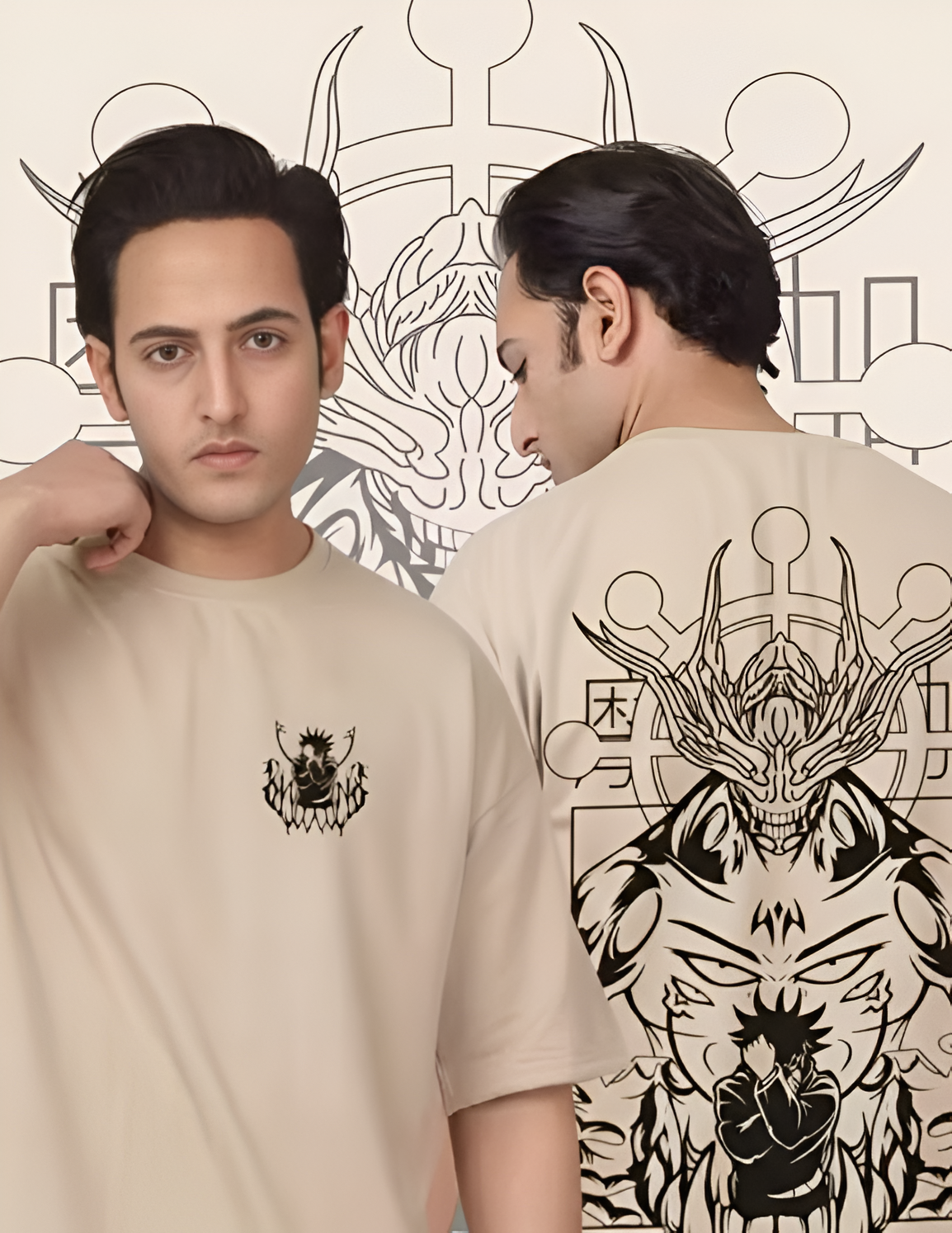 Megumi Fushiguro Oversized Graphic T-Shirt