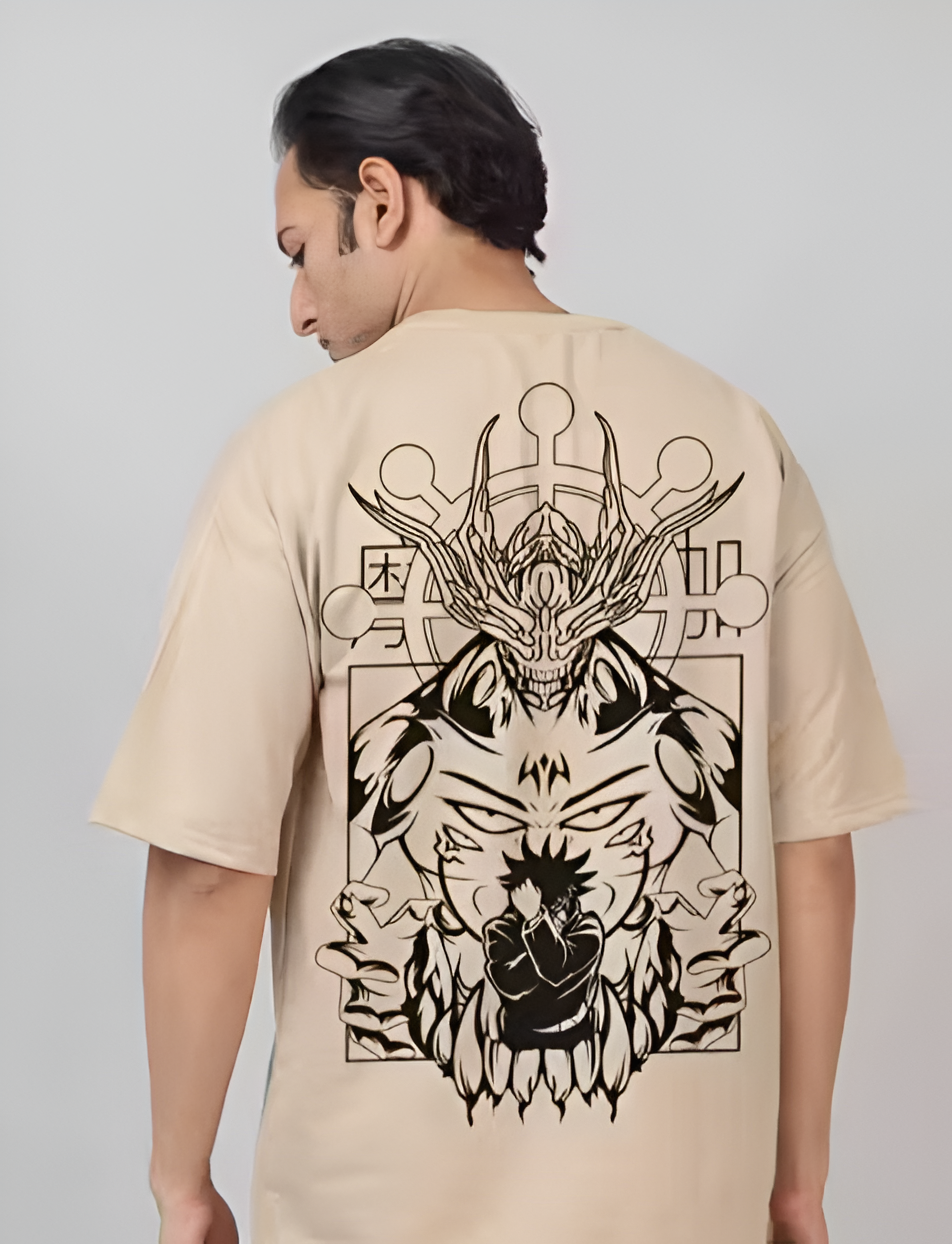 Megumi Fushiguro Oversized Graphic T-Shirt